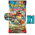 mega evolutions booster pack